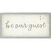Winston Porter Be Our Guest Wall Mounted Magnetic Board Manufactured Wood/Metal in Brown | 19 H x 38 W x 2 D in | Wayfair