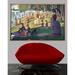 Wallhogs Seurat Sunday Afternoon on The Island of La Grande Jatte (1884) Wall Decal Canvas/Fabric in Black | 16 H x 24 W in | Wayfair