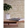 Williston Forge Mcgrail Wood Stone Brick 33' L x 21" W Wallpaper Roll Vinyl in White/Brown | 21 W in | Wayfair D84BFF804D694927BF22930B44EDEFB5