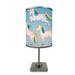 Zoomie Kids Dana 19" Silver Table Lamp in Blue | 19.38 H x 9.12 W x 6.12 D in | Wayfair ZMIE3146 39533162