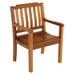 Madison Bay Trading Company Briarwood Garden Outdoor Chair Wood in Brown | 25 H x 25 W x 24 D in | Wayfair WT60065