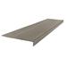 ROPPE 48" Low Profile Square Nose Stair Tread Plastic | 0.13 H x 48 W x 12.5 D in | Wayfair 48923P178