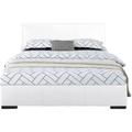 Abbey Platform Bed, White, King - Camden Isle Furniture 102233