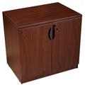 Boss Office Products N113-M Storage Cabinet - Mahogany