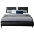 Carlton Platform Bed, Queen, Black - Camden Isle Furniture 212332