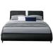 Carlton Platform Bed, Queen, Black - Camden Isle Furniture 212332