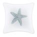 Harbor House Maya Bay 16x16'' Square Pillow in White - Olliix HH30-1229A