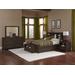 Highlands Full Bookcase Bed w/ Storage in Espresso - Hillsdale 11065NS