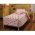 Hillsdale Furniture Molly Queen Metal Bed, White - 1222BQR