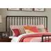 Hillsdale Furniture Brandi Metal Full Headboard with Frame, Oiled Bronze - 2099HFR