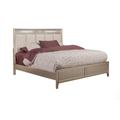 Silver Dreams Standard King Panel Bed w/ Upholstered Headboard - Alpine Furniture 1519-07EK