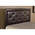 Hillsdale Furniture Becker King Upholstered Headboard, Brown Faux Leather - 1292-670