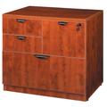 Boss Office Products N114-C Combo Lateral File in Cherry 31 x 22