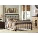 Hillsdale Furniture Kirkland Metal King Bed, Dark Bronze - 1863BKR