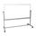 Reversible Magnetic Mobile 72x40 Whiteboard - Luxor MB7240WW