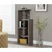 "Bookshelf / Bookcase / Etagere / 4 Tier / 48""H / Office / Bedroom / Laminate / Brown / Contemporary / Modern - Monarch Specialties I 2467"