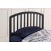 Hillsdale Furniture Carolina Wood Twin Headboard, Navy - 1924-340