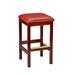 Regal Seating 1110U Beechwood Backless Stool with Upholstered Seat