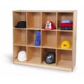 12 Cubby Backpack Storage Cabinet - Whitney Brothers WB9982