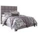 Signature Design Dolante Queen Upholstered Bed in Gray - Ashley Furniture B130-381