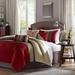 Madison Park Amherst Cal King 7 Piece Comforter Set in Red - Olliix MP10-039