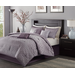 Madison Park Biloxi King 7 Piece Comforter Set in Purple - Olliix MP10-920