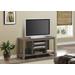 Tv Stand / 48 Inch / Console / Media Entertainment Center / Storage Shelves / Living Room / Bedroom / Laminate / Brown / Contemporary / Modern - Monarch Specialties I 3528
