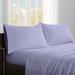 True North by Sleep Philosophy Micro Fleece Cal King Sheet Set in Lavender - Olliix SHET20-797