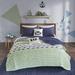 Urban Habitat Kids Finn Full/Queen Coverlet Set in Green / Navy - Olliix UHK13-0041