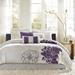 Madison Park Lola King Comforter Set in Purple - Olliix MP10-258