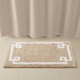 "Madison Park Evan 20x30"" Cotton Tufted Rug in Taupe - Olliix MP72-3564"