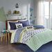 Urban Habitat Kids Finn Full/Queen Comforter Set in Green / Navy - Olliix UHK10-0037