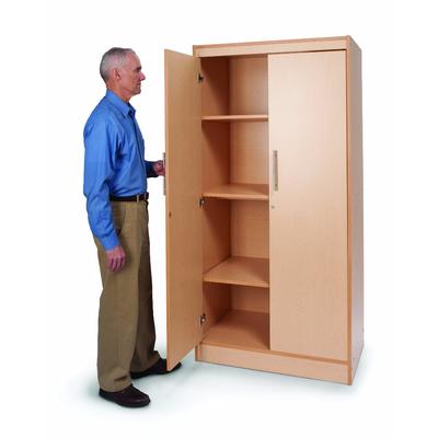 Tall and Wide Storage Cabinet - Whitney Brothers WB9202