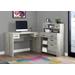 Computer Desk / Home Office / Corner / Left / Right Set-Up / Storage Drawers / L Shape / Work / Laptop / Laminate / Grey / Contemporary / Modern - Monarch Specialties I 7428