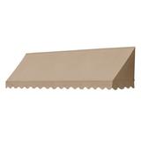 IDM Worldwide Awnings in a Box Traditional Fabric Replacement Canopy Fabric in Brown | 31.5 H x 96 W x 24 D in | Wayfair 3020805