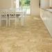 Perfection Floor Tile Travertine 20" x 20" x 5mm Luxury Vinyl Tile in Brown | 0.1969 H x 20 W x 20 D in | Wayfair NS585CL55