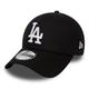 New Era - MLB Los Angeles Dodgers League Essential 39Thirty Stretch Cap Farbe Schwarz, Größe XS-S