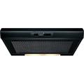 Hotpoint 60cm Visor Cooker Hood - Black