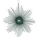 Vickerman 540497 - 6.5" Emerald Glitter Snowflake Burst Christmas Tree Ornament (6 pack) (M184524)