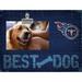 Tennessee Titans 10.5" x 8" Best Dog Clip Photo Frame