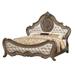 Lark Manor™ Anastazia Standard Bed Wood & /Upholstered/Faux leather in Brown | 76 H x 89 W x 89 D in | Wayfair 0877392820EE40E086D03039C94F1068