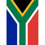 Toland Home Garden Flag of South Africa 2-Sided Polyester 40 x 28 in. House Flag in Blue/Green/Red | 40 H x 28 W in | Wayfair 1010714