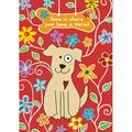 Toland Home Garden Dog Bone Polyester 18 x 13 in. Garden Flag in Red | 18 H x 12.5 W in | Wayfair 119507