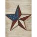 Toland Home Garden American Star Polyester 18 x 12.5 inch Garden Flag in Black/Brown | 18 H x 12.5 W in | Wayfair 118061