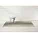 White 24 x 0.27 in Area Rug - Chilewich Easy Care Block Stripe Shag Doormat | 24 W x 0.27 D in | Wayfair 200499-003