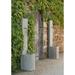 Campania International Echo Concrete Fountain w/ Light | 64 H x 14 W x 16 D in | Wayfair FT-119-NA