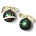 Coton Colors Silent Night Glass Ball Ornament Glass in Green | 3.94 H x 3.94 W x 3.94 D in | Wayfair RELIG-SILNT