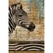 Toland Home Garden Hand Painted Zebra Polyester 18 x 12.5 in. Garden Flag in Black/Brown | 18 H x 12.5 W in | Wayfair 119877