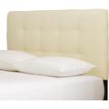 Wayfair Custom Upholstery™ Meredith Upholstered Panel Headboard Linen in Green/Brown | 51 H x 78 W in CSTM1514 40849807