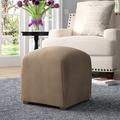 Wayfair Custom Upholstery™ 17" Wide Square Cube Ottoman | 17 H x 17 W x 17 D in 411A615FB950464A8DA8F89365222056